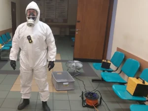 Odkażanie przychodni w Szczecinie 2