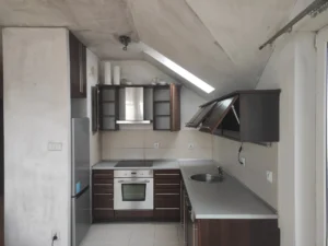 Mycie pożaru - kuchnia po